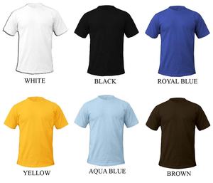 Vente en gros Tissu jersey simple tricoté en coton mélangé polyester unisexe T-shirts à manches courtes et à col rond avec logo personnalisé - Product Image 5