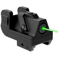 Puntatore Laser Verde Compatto di Alta Qualità Masterway 520nm in Lega di Alluminio Classe II<5mW per Caccia e Puntamento all'Aperto