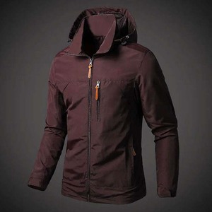 Vestes coupe-vent d'automne personnalisées de haute qualité, imperméables, coupe-vent, respirantes, séchage rapide, fermeture éclair sur le devant, patchwork OEM - Product Image 6