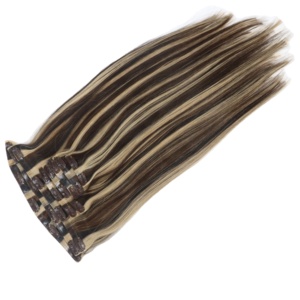 APOGROUP Extensions de cheveux vierges sans couture à clipser, cheveux humains vietnamiens, trame invisible, double épaisseur, pour femmes, toutes couleurs, directement de l'usine - Product Image 5