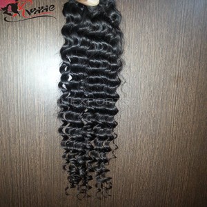 Extensions de cheveux humains vierges frisés afro crus non transformés de haute qualité 100% - Product Image 3