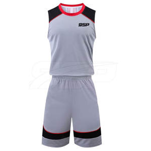 Uniforme de basket-ball de vêtements de sport de basse quantité minimale de commande uniforme de basket-ball à séchage rapide uniforme de basket-ball confortable - Product Image 1