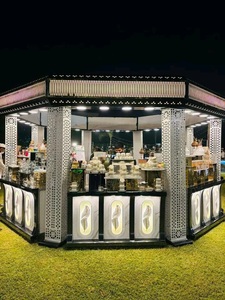 ที่อุ่นอาหาร9ลิตรทำจากสเตนเลสสตีลพรีเมียมบุฟเฟต์เซิร์ฟเวอร์สำหรับจัดเลี้ยงในโรงแรมและงานเลี้ยงทนทานและสง่างาม - Product Image 2