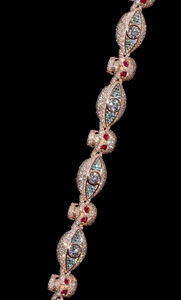 Impresionante Brazalete de Diamantes Moissanite para Mujer, Elegante, con un Toque de Lujo, Accesorio Perfecto, Joyería Fina de la India - Product Image 6