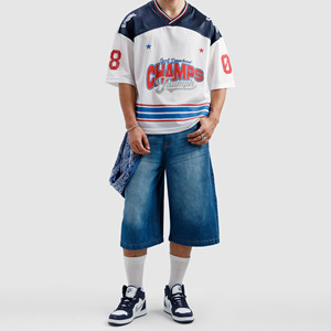 เสื้อยืดกราฟิกขนาดใหญ่สไตล์สตรีทแวร์ - Product Image 3