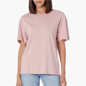 Chemises d'été confortables et de bonne qualité avec logo personnalisé T-shirts en polyester vierge de qualité décontractés pour jeunes dames pour femmes - Product Image 5