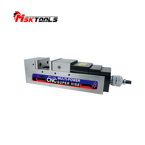 Tornillo de Banco Estacionario de Alta Precisión <span class=keywords><strong>Universal</strong></span> WKV-160D con <span class=keywords><strong>Mecanismo</strong></span> de Intensificador Hidráulico - Product Image 5