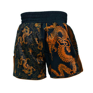 Pantalones Cortos de Muay Thai de Secado Rápido Personalizables VIGA SPORTS, Ropa de Artes Marciales de Poliéster Suave con Colores y Logotipos Personalizados - Product Image 3
