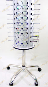 แว่นกันแดดสำหรับจัดแสดงสินค้าในร้านแบบหมุนอลูมิเนียมและเหล็ก - Product Image 2