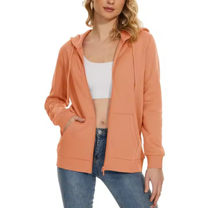 2025 diseño personalizado mujeres sudaderas con capucha al por mayor sudaderas con capucha para mujer de punto de calidad superior mujeres sudaderas con capucha para adultos - Product Image 3