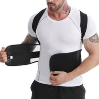 Soutien du dos Correction de la posture Correction Correcteur de posture Brace Ceinture Sangle pour les lombaires et le dos