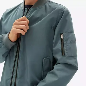 Chaqueta Bomber para Hombre, Ropa Casual de Calle, Disponible en Todas las Tallas, Personalizable, Precio al por Mayor, Chaqueta Bomber para Hombre de Buena Venta - Product Image 2