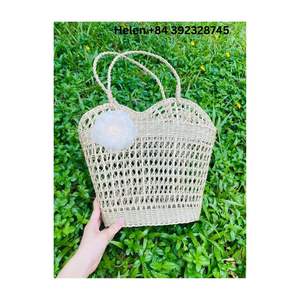 กระเป๋าถือชายหาด2026ลายผักตบชวาที่ทันสมัยเป็นมิตรกับสิ่งแวดล้อม - Product Image 3