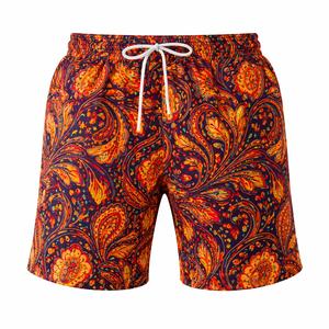 Shorts de Baño para Hombre, Diseño Casual a Rayas, Tallas Grandes, Secado Rápido, Transpirables, Estampados, con Cintura Media - Product Image 6