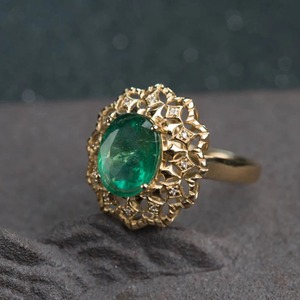 Handmade Vintage Lab Stone Engagement <b>Ring</b> Women 925 Sterling Silver Gold Plated <b>Indian</b> Weddings Wholesale Fine Jewelry - Product Image 1