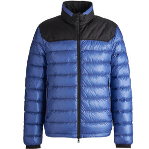 เสื้อแจ็คเก็ตบุนวมสำหรับผู้ชาย, สำหรับฤดูหนาวคอสูงมีซิปยางยืดและเสื้อโค้ทฟองมีฮู้ดแบบถอดได้ - Product Image 6