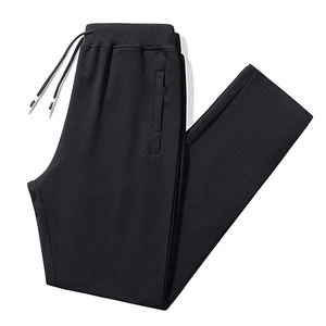 Pantalones Deportivos de Invierno para Hombre al por Mayor, Pantalones de Forro Polar Cálidos, Talla Grande, Pantalones Largos Gruesos, Pantalones Deportivos Casuales de Color Liso - Product Image 1