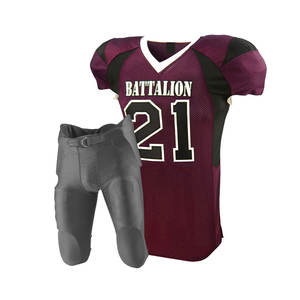 Conjuntos de uniformes de fútbol de diseño personalizado de alta calidad Ropa deportiva de poliéster transpirable Compra corta Uniformes de fútbol de buena calidad - Product Image 1