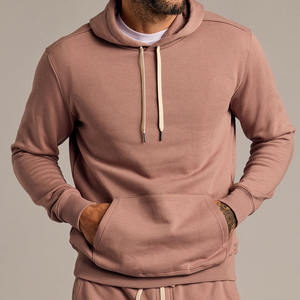 French Terry <b>Pullover</b> Hoodie <b>for</b> <b>Men</b> Organic Cotton <b>Mens</b> Hoodies Custom Hooded Sweatshirt <b>Men's</b> Streetwear Wholesale - Product Image 1