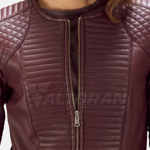 Chaqueta de Cuero para Mujer, Ropa de Moda de Temporada, Chaqueta de Cuero para Mujer, Prenda Exterior de Tacto Suave, Chaqueta de Cuero para Mujer - Product Image 6