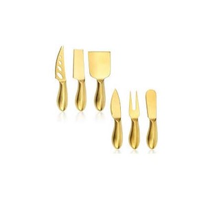 Ensemble d'ustensiles de cuisine de luxe avec une nouvelle nuance noire étonnante trancheuse à fromage à poignée plate et épandeur nouveau Design - Product Image 3
