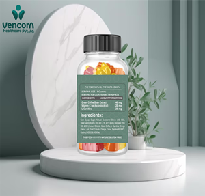 Vitaminas en Gomitas de Café Verde OEM/ODM, Control de Peso, L-Carnitina, Suplementos Orgánicos Keto Garcinia Cambogia para Antioxidantes - Product Image 5