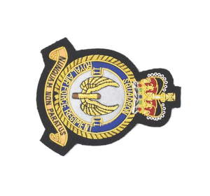 Giá Bán buôn tinh tế bền tiêu chuẩn cao trung đoàn thêu Hoàng Gia Blazer Phù Hiệu phong cách cổ điển may-on <span class=keywords><strong>pin</strong></span> an toàn thời trang - Product Image 2