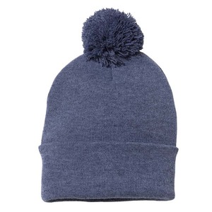 Moda Pom Beanie Sombreros Venta al por mayor Logotipo personalizado Sombreros de invierno Sombrero de punto - Product Image 2