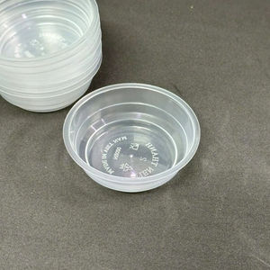 Léger transparent réutilisé de saladier d'ANIMAL FAMILIER écologique - Product Image 1