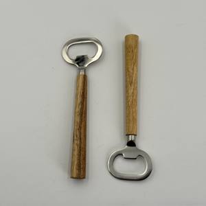 Ouvre-bouteille en bois et acier pur, fabrication artisanale, design standard, pour vin et boissons froides, ouvre-bouteille à prix très bas - Product Image 4