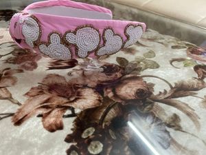 Louisiana State University แถบคาดศีรษะลูกปัดสำหรับเด็กประดับด้วยเม็ดลูกปัดเครื่องประดับผ้าเพื่อแสดงจิตวิญญาณของเสือของคุณอย่างมีสไตล์ - Product Image 2