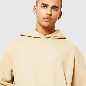 Sudadera con Capucha Extra Grande para Hombre, Estilo Urbano, Color Block, Felpa Gruesa, 100% Algodón - Product Image 5