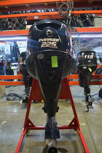 Motor Fuera de Borda Usado E-vi-nru-d-e E-TEC 2015 de 225 hp HO de 2 Tiempos con Eje de 25 Pulgadas, Grado Industrial, Soporte Personalizado OEM, 310 Horas - Product Image 3