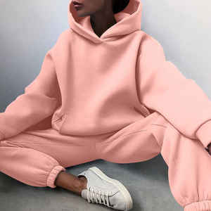 2025 mujeres de alta calidad de manga larga para mujer Slim Fit moda mujer chándal 100% algodón chándal/100% algodón chándal - Product Image 5