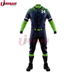 Uniforme de baseball de haute qualité uniforme de baseball pour jeunes nouveauté uniforme de baseball de haute qualité personnalisé - Product Image 2