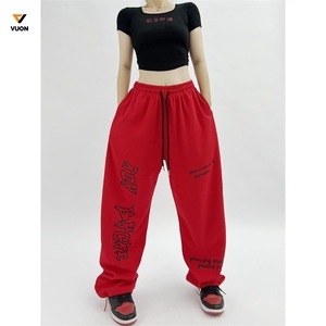 กางเกงขาบานเอวสูงสำหรับผู้หญิงกางเกงเลกกิ้งเอวสูงแบบลำลองสำหรับฟิตเนสเล่นกีฬาปรับแต่งได้ตาม2024 - Product Image 6