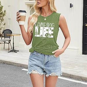 Nouveau style de débardeur pour femme, débardeur sans manches à séchage rapide pour l'entraînement et le sport - Product Image 4