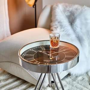 Support de table à café ou à thé réglable en forme de boussole polie et brillante, décoration moderne pour la maison, dernière arrivée - Product Image 2