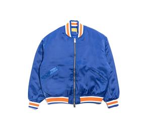 Chaqueta Universitaria de Satén para Hombre, Chaqueta Bomber de Invierno con Bordado, Material de Satén, Chaqueta Universitaria Personalizada, Chaqueta Universitaria Estilosa - Product Image 1