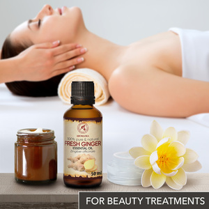 Aromatika Aceite Esencial de Jengibre 100% Puro 50ml, Aceite de Raíz de Jengibre Destilado al Vapor para Aromaterapia, Masajes, Cuidado de la Piel, Iluminación - Product Image 3