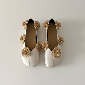 Zapatos planos de lona de verano para mujer, zapatillas informales para mujer, mocasines sin cordones, calzado cómodo y transpirable a la moda para mujer - Product Image 4