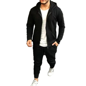 Chándal de jogging para hombre de alta calidad, ropa deportiva al por mayor, chándal personalizado multicolor de tela sólida - Product Image 5
