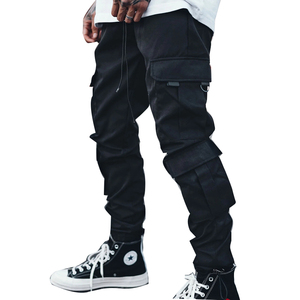 Pantalon cargo de randonnée extensible multi-poches pour hommes coupe ajustée nouveau design mode sport pantalon décontracté pour hommes pantalon cargo - Product Image 1