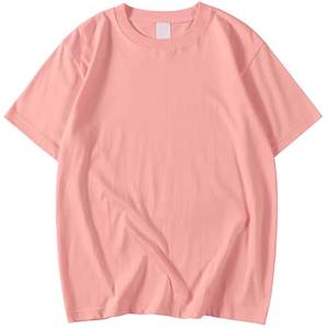 Estilo de moda Diseño de calidad superior Camisetas para hombres Camiseta de verano de algodón Camisetas de gran tamaño para hombres de color sólido - Product Image 1