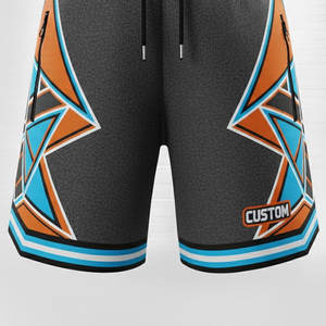 Pantalones Cortos Deportivos de Malla con Dobladillo Lateral Ondulado y Tejido Transpirable para un Movimiento Dinámico y una Máxima Gestión del Flujo de Aire - Product Image 6