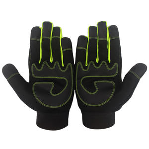 Gants de mécanicien rembourrés doux de qualité supérieure, robustes, industriels, personnalisés, avec une bonne adhérence, gants de protection de sécurité - Product Image 3