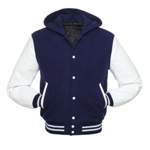 Stylish Wool <b>Vinyl</b> Varsity Jacket - Durable Fabric, Cozy, and Ideal for Daily Wear and Fashionable Outfits - Product Image 2