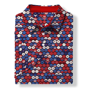 Camiseta de Golf para Hombre, Diseño Nuevo, Absorbe la Humedad, Secado Rápido, Manga Corta, Informal, Polo Personalizado con Estampado para Hombre, Venta al Por Mayor - Product Image 6