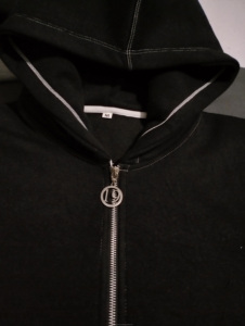 Sweat à capuche personnalisé pour homme, écologique, automne, vente en gros, fermeture éclair, poids lourd 300g, mélange coton/polyester - Product Image 5