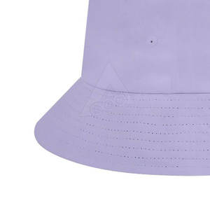 Nouvel arrivage en gros 3D broderie usage quotidien 100% coton imperméable léger couleur unie nouvelle mode unisexe seau chapeaux - Product Image 5